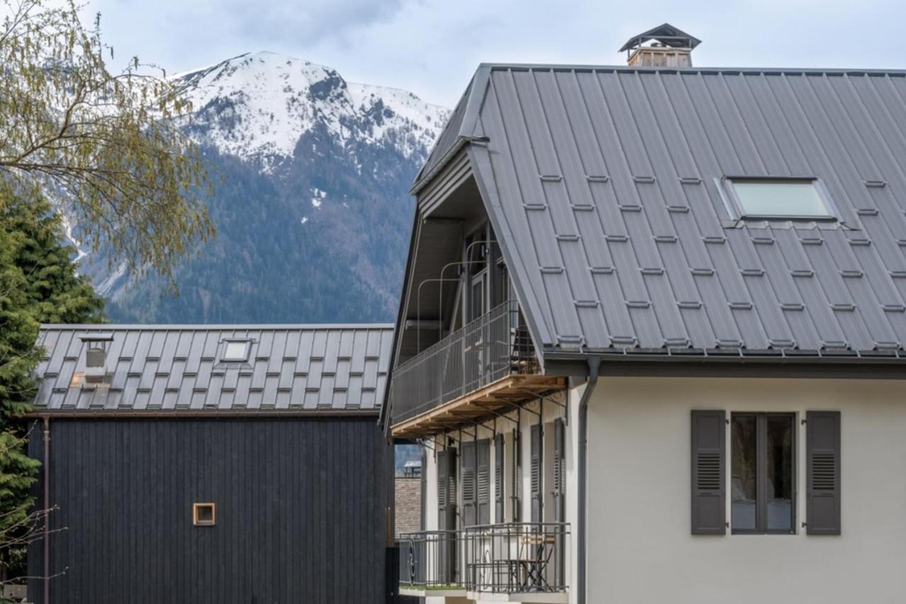 Newly Renovated Apartment With Mont Blanc View Chamonix Exterior photo